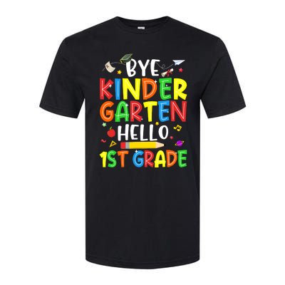 Graduation Bye Kindergarten Hello 1st Grade Back to School Softstyle CVC T-Shirt