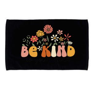 Groovy Be Kind To Your Mind Flower Mental Health Matters Microfiber Hand Towel