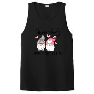 Gnome Body Loves You Like I Do Gift For Valentine Day PosiCharge Competitor Tank