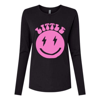 Gbig Big Little Sorority Reveal Smily Face Funny Cute Little Womens Cotton Relaxed Long Sleeve T-Shirt