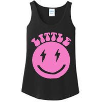 Gbig Big Little Sorority Reveal Smily Face Funny Cute Little Ladies Essential Tank