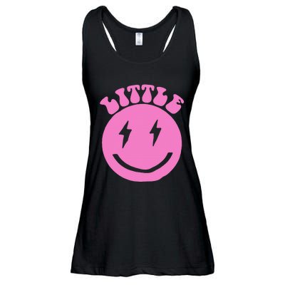 Gbig Big Little Sorority Reveal Smily Face Funny Cute Little Ladies Essential Flowy Tank