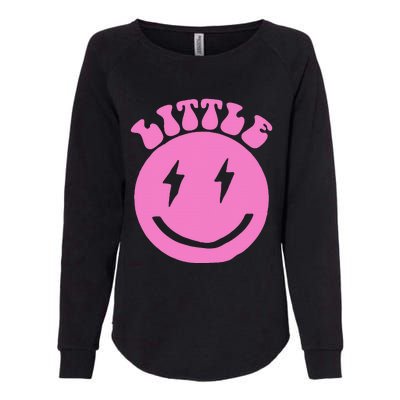 Gbig Big Little Sorority Reveal Smily Face Funny Cute Little Womens California Wash Sweatshirt