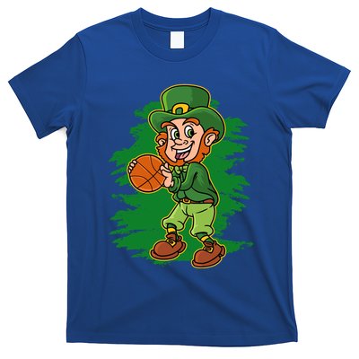 Green Basketball Leprechaun Saint Patrick’s Day Great Gift T-Shirt