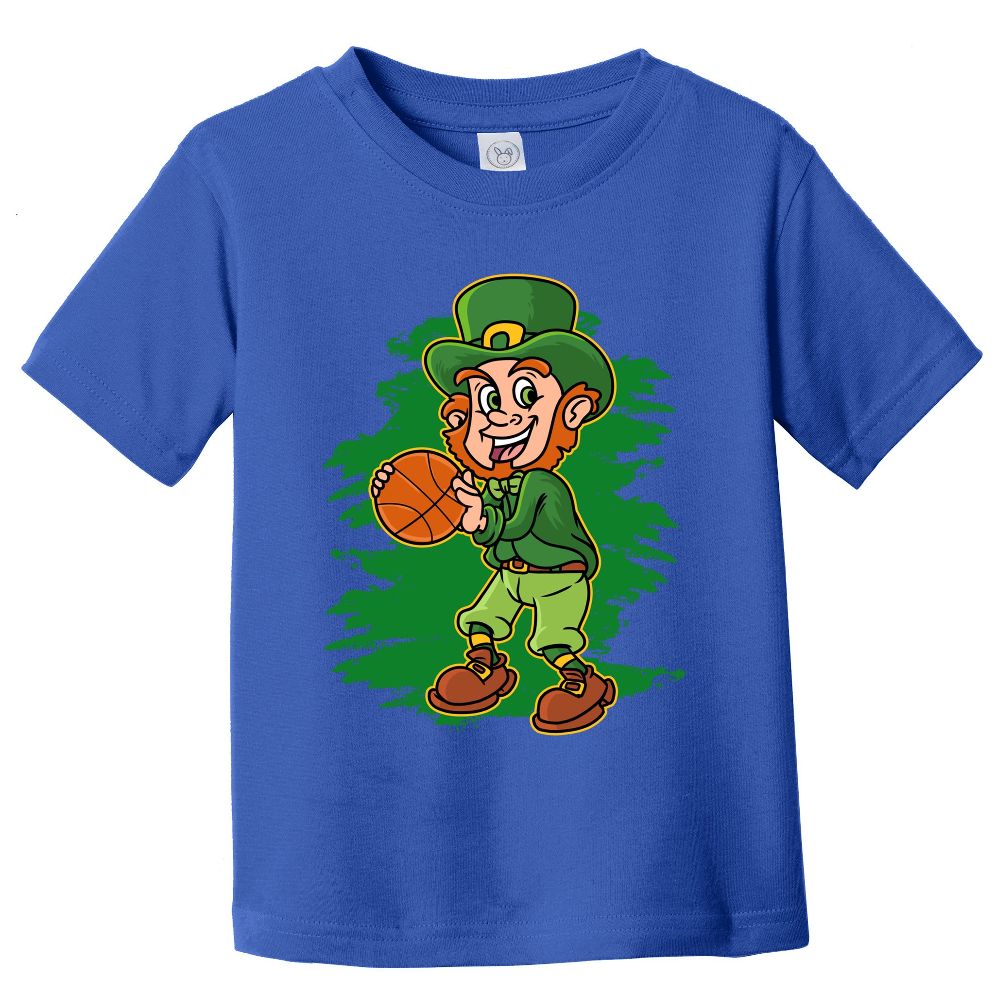 Green Basketball Leprechaun Saint Patrick’s Day Great Gift Toddler T-Shirt