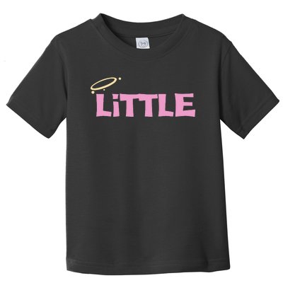 Gbig Big Little Sorority Reveal Funny Family Sorority Little Toddler T-Shirt