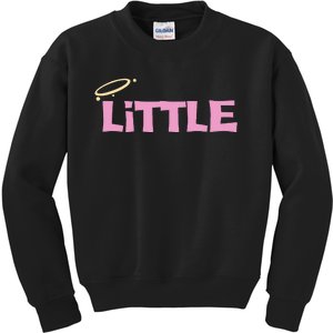 Gbig Big Little Sorority Reveal Funny Family Sorority Little Kids Sweatshirt