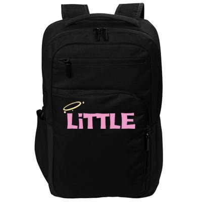 Gbig Big Little Sorority Reveal Funny Family Sorority Little Impact Tech Backpack