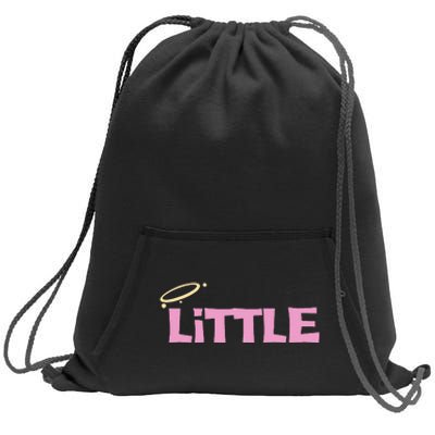 Gbig Big Little Sorority Reveal Funny Family Sorority Little Sweatshirt Cinch Pack Bag