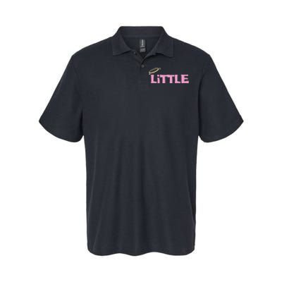 Gbig Big Little Sorority Reveal Funny Family Sorority Little Softstyle Adult Sport Polo