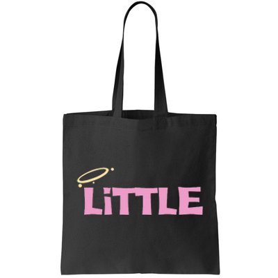 Gbig Big Little Sorority Reveal Funny Family Sorority Little Tote Bag