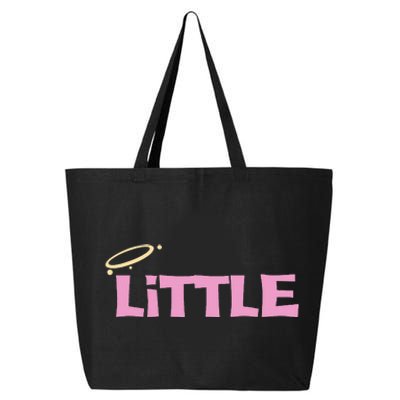 Gbig Big Little Sorority Reveal Funny Family Sorority Little 25L Jumbo Tote