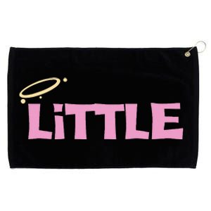 Gbig Big Little Sorority Reveal Funny Family Sorority Little Grommeted Golf Towel