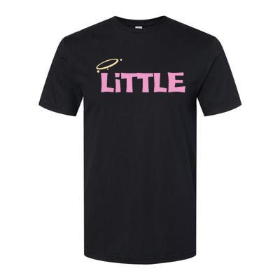 Gbig Big Little Sorority Reveal Funny Family Sorority Little Softstyle CVC T-Shirt