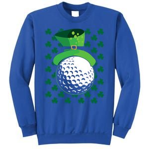 Golf Ball Leprechaun Hat St Patricks Day Sports Lover Cool Gift Sweatshirt