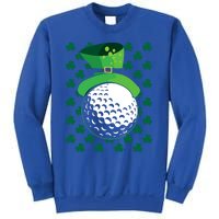 Golf Ball Leprechaun Hat St Patricks Day Sports Lover Cool Gift Sweatshirt