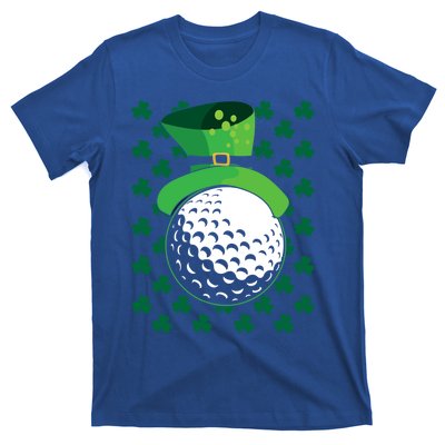 Golf Ball Leprechaun Hat St Patricks Day Sports Lover Cool Gift T-Shirt