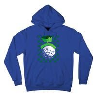 Golf Ball Leprechaun Hat St Patricks Day Sports Lover Cool Gift Tall Hoodie