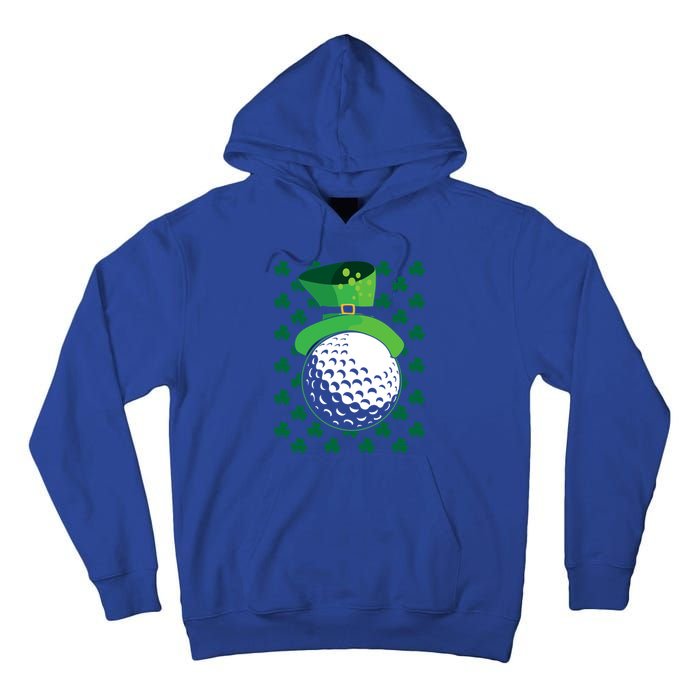 Golf Ball Leprechaun Hat St Patricks Day Sports Lover Cool Gift Tall Hoodie