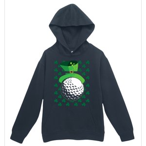 Golf Ball Leprechaun Hat St Patricks Day Sports Lover Cool Gift Urban Pullover Hoodie