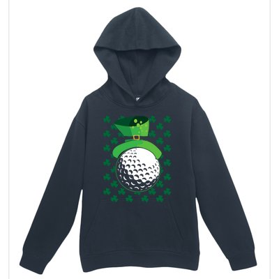 Golf Ball Leprechaun Hat St Patricks Day Sports Lover Cool Gift Urban Pullover Hoodie