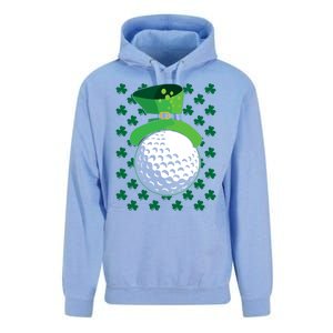 Golf Ball Leprechaun Hat St Patricks Day Sports Lover Cool Gift Unisex Surf Hoodie