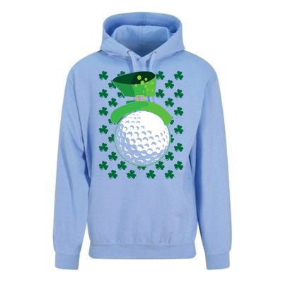 Golf Ball Leprechaun Hat St Patricks Day Sports Lover Cool Gift Unisex Surf Hoodie