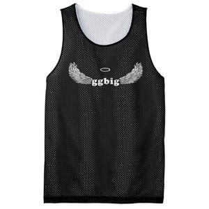 Gbig Big Little Sorority Family Matching Cute Angel Halo Mesh Reversible Basketball Jersey Tank