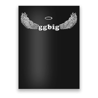 Gbig Big Little Sorority Family Matching Cute Angel Halo Poster