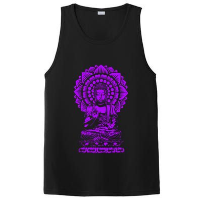 Golden Buddha Lotus Mandala PosiCharge Competitor Tank
