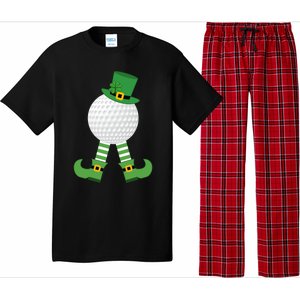 Golf Ball Leprechaun Golfer Gift Green St Patricks Day Party Gift Pajama Set