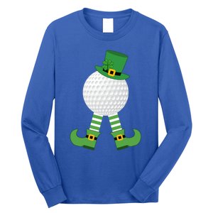 Golf Ball Leprechaun Golfer Gift Green St Patricks Day Party Gift Long Sleeve Shirt