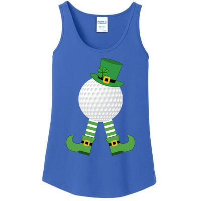 Golf Ball Leprechaun Golfer Gift Green St Patricks Day Party Gift Ladies Essential Tank