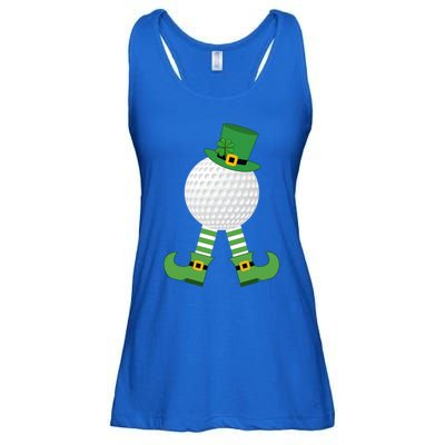 Golf Ball Leprechaun Golfer Gift Green St Patricks Day Party Gift Ladies Essential Flowy Tank