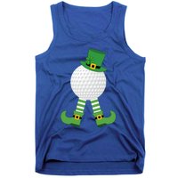 Golf Ball Leprechaun Golfer Gift Green St Patricks Day Party Gift Tank Top