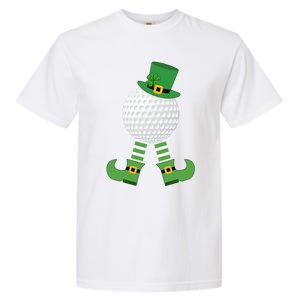 Golf Ball Leprechaun Golfer Gift Green St Patricks Day Party Gift Garment-Dyed Heavyweight T-Shirt