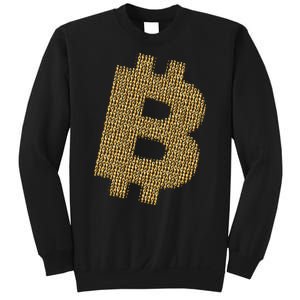 Golden Bitcoin Logo Limited Edition Sweatshirt