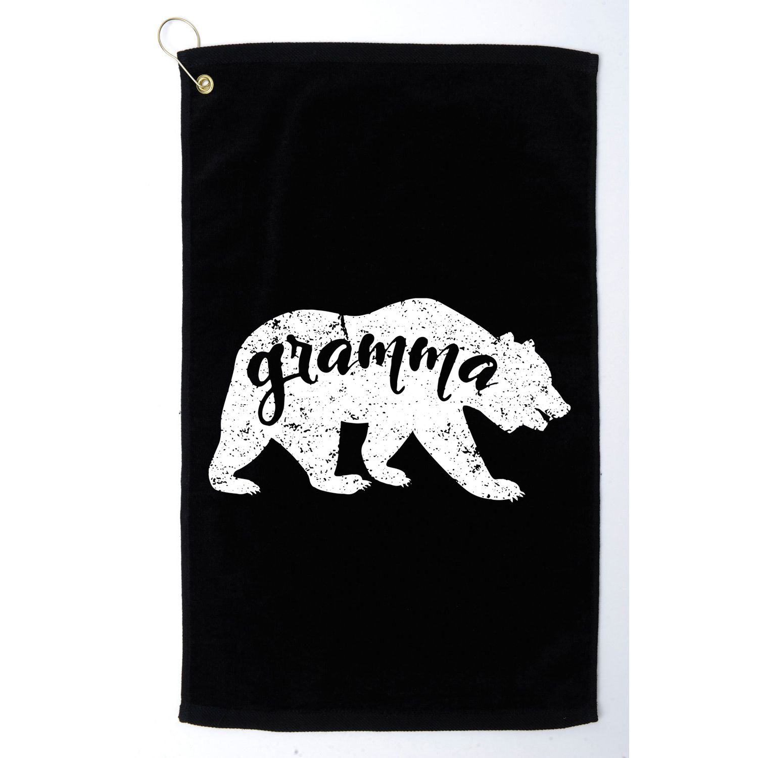 Gramma Bear Lovers Mothers Day Grandparents Vintage Grandma Golf Towel