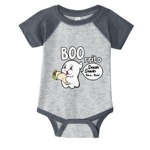 Ghost Burrito Mexican Food Cute Halloween Ghost Boorritto Infant Baby Jersey Bodysuit