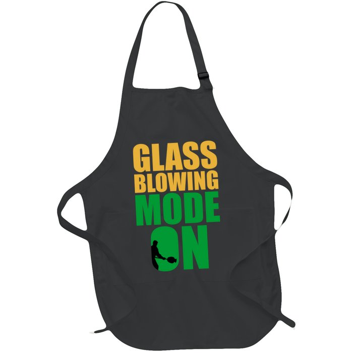 Glass Blowing Mode On Funny Glassblower Retro Vintage Glassblowing Apron