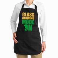 Glass Blowing Mode On Funny Glassblower Retro Vintage Glassblowing Apron