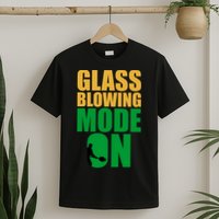 Glass Blowing Mode On Funny Glassblower Retro Vintage Glassblowing T-Shirt