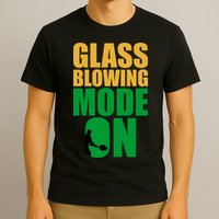 Glass Blowing Mode On Funny Glassblower Retro Vintage Glassblowing T-Shirt