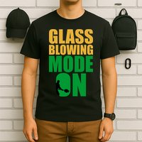 Glass Blowing Mode On Funny Glassblower Retro Vintage Glassblowing T-Shirt