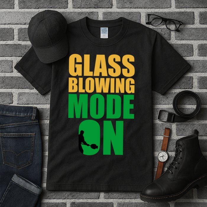 Glass Blowing Mode On Funny Glassblower Retro Vintage Glassblowing Tall T-Shirt
