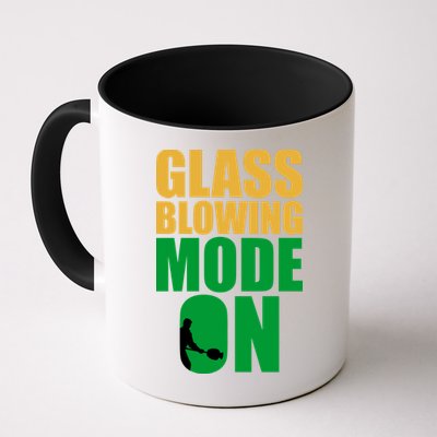 Glass Blowing Mode On Funny Glassblower Retro Vintage Glassblowing Mug