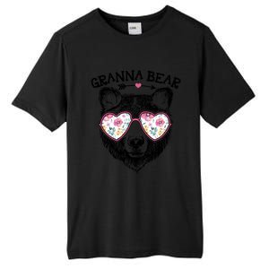 Granna Bear Mom Grandma Cute Floral Happy MotherS Day Great Gift Tall Fusion ChromaSoft Performance T-Shirt