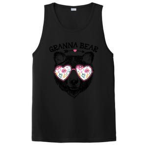 Granna Bear Mom Grandma Cute Floral Happy MotherS Day Great Gift PosiCharge Competitor Tank