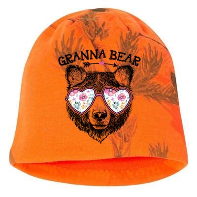 Granna Bear Mom Grandma Cute Floral Happy MotherS Day Great Gift Kati - Camo Knit Beanie