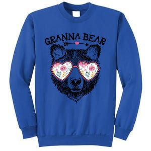 Granna Bear Mom Grandma Cute Floral Happy MotherS Day Great Gift Sweatshirt